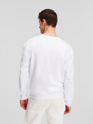 Sweat-shirt Karl Lagerfeld en blanc