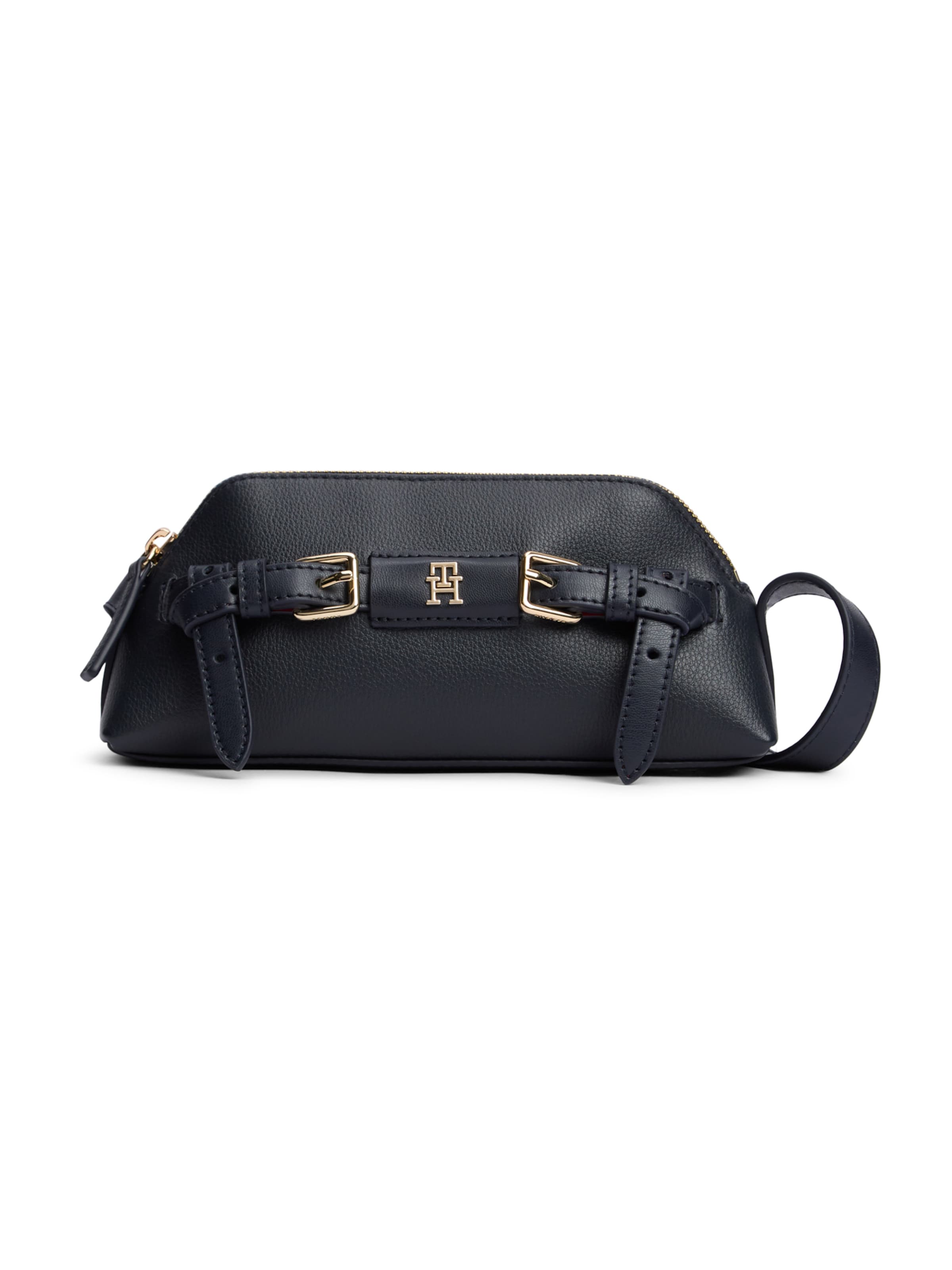 TOMMY HILFIGER Torba za čez ramo | modra barva: sprednja stran