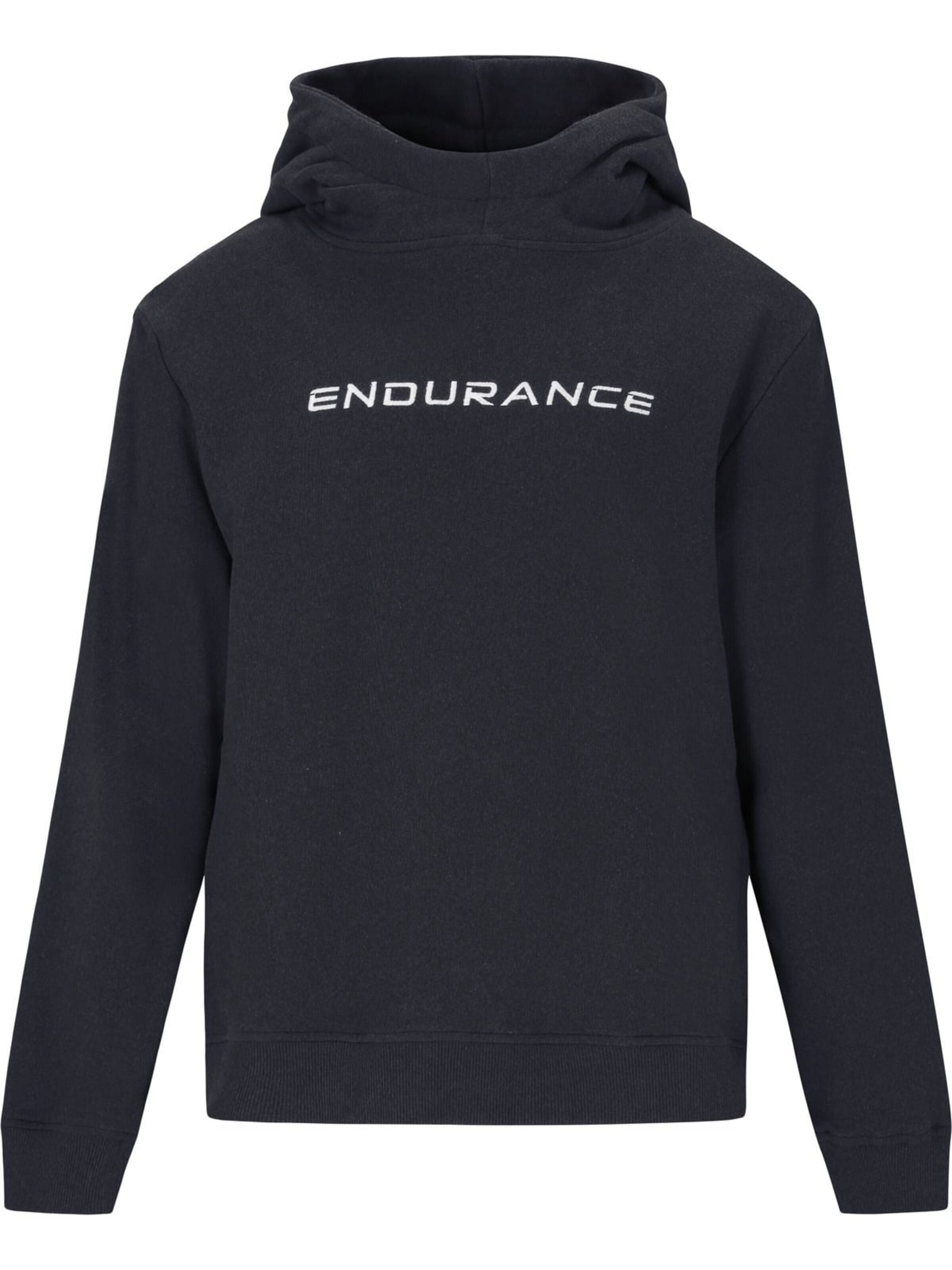 ENDURANCE Sportief sweatshirt 'Glakrum Jr. Hoody' in Zwart: voorkant