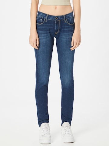 Pepe Jeans Skinny Jeans 'Soho' i blå: framsida