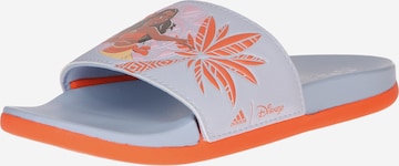 ADIDAS SPORTSWEAR Otevřená obuv 'Disney Adilette Comfort Moana' – modrá: přední strana