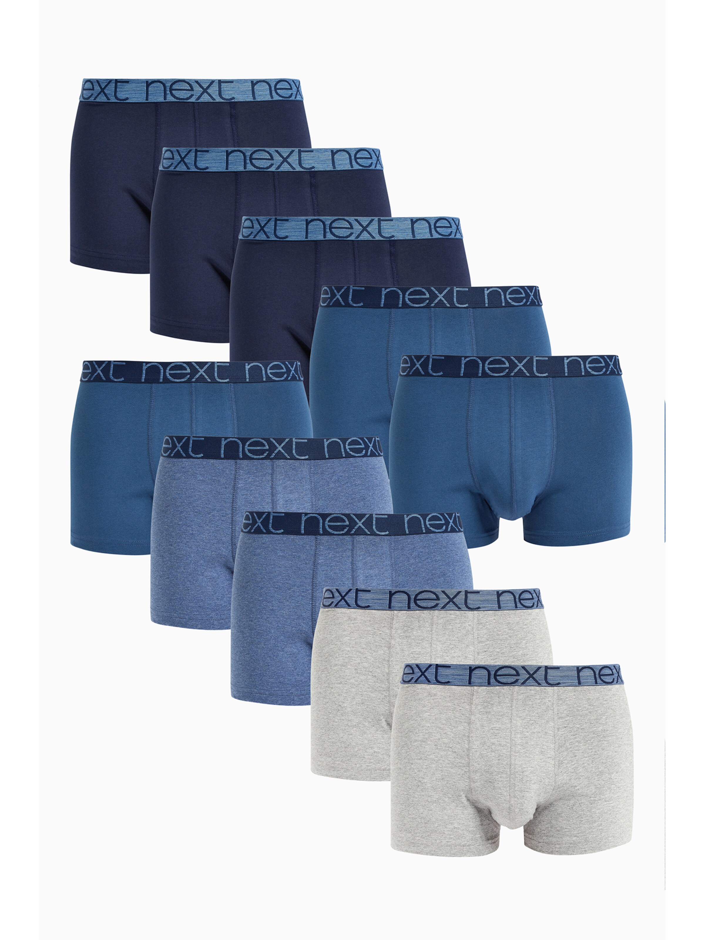 Boxers Next en bleu : devant