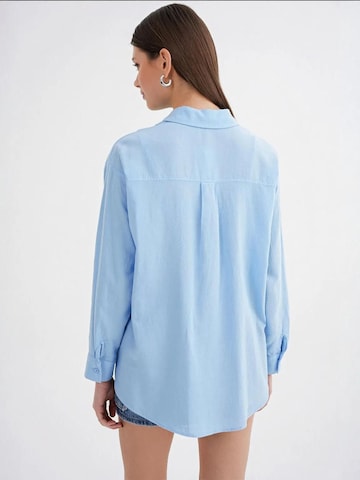MixRay Blouse 'Hemden' in Blue