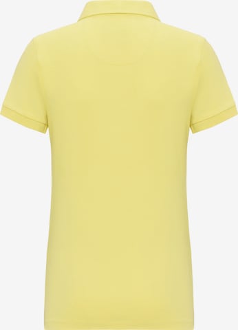 DENIM CULTURE Poloshirt 'Dido' in Gelb