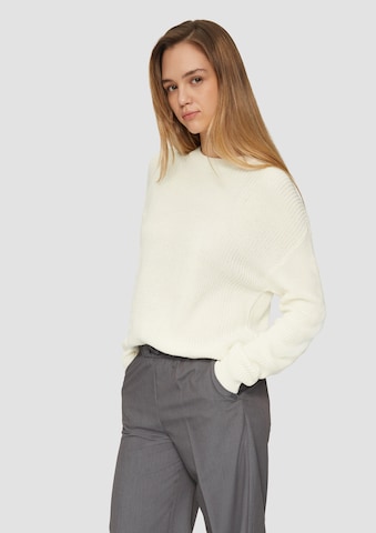 QS Trui in Beige: voorkant
