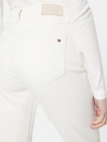 regular Jeans 'Tia' di TOMMY HILFIGER in bianco