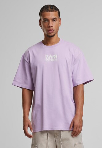 Karl Kani - Camiseta en lila: frente