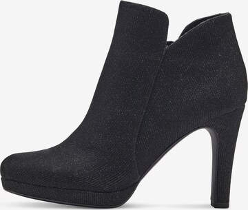 TAMARIS Ankle Boots in Black