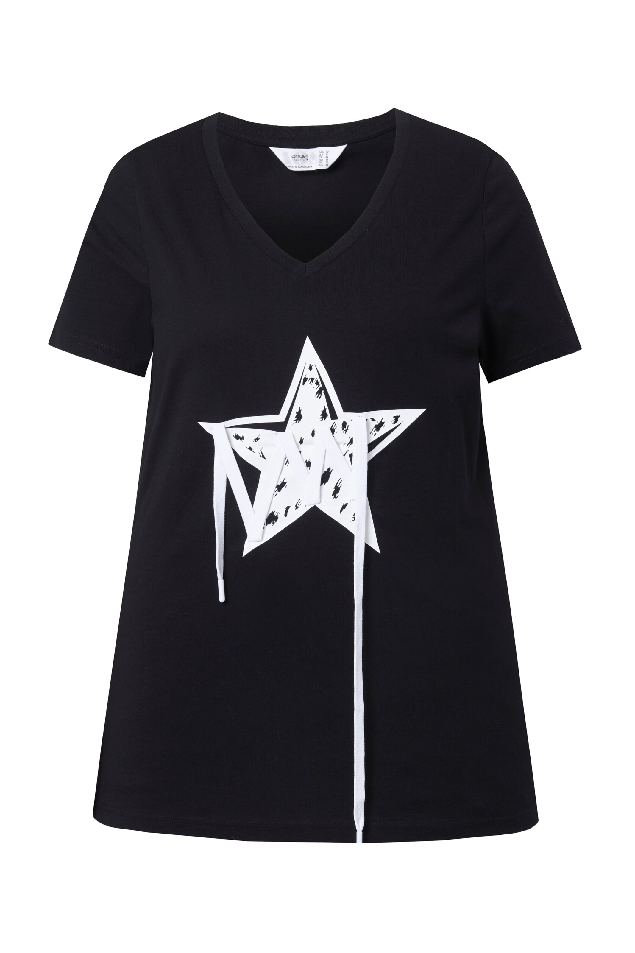 Angel of Style Shirt in Black: front