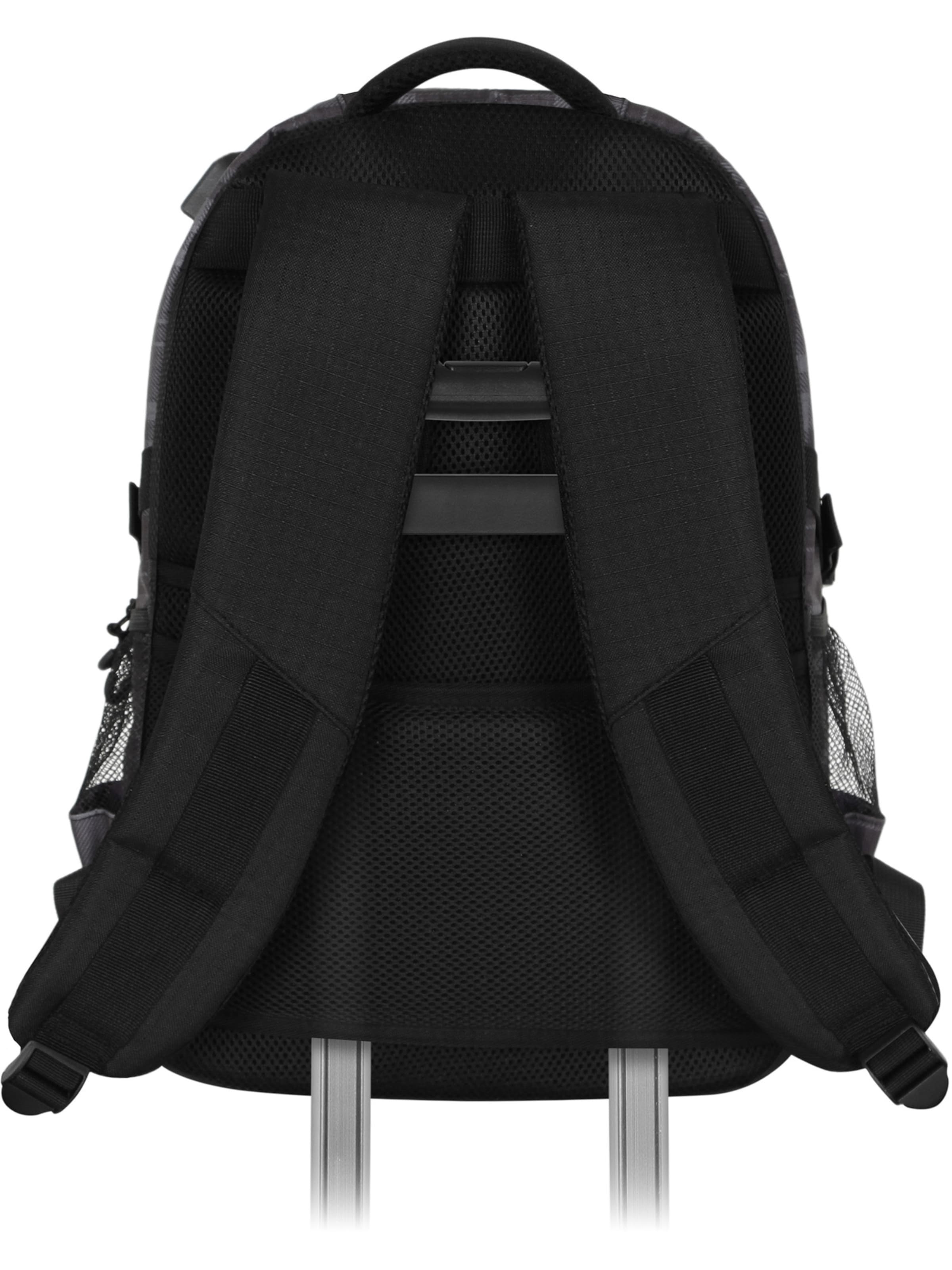 Wednesday Backpack 'Chains-Plus' in Black