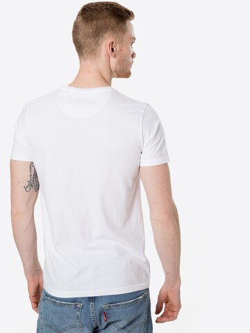 T-Shirt Petrol Industries en blanc