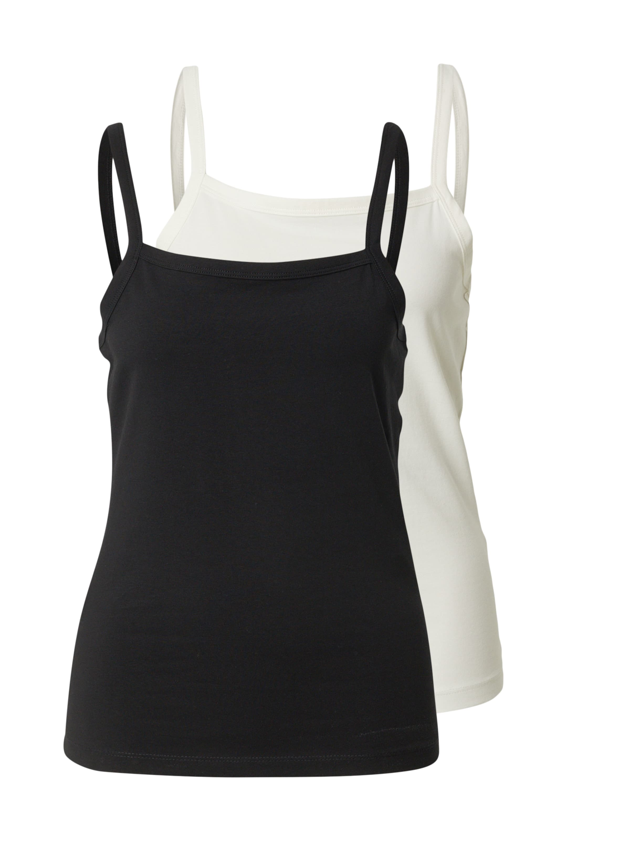 ONLY Топ 'ONLSOFIE' в Черный / Белый, Обзор товара