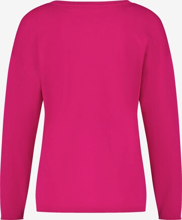 TAIFUN Pullover 'Basic' in Pink
