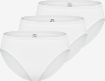 Mey Panty 'Modal Lace' in White: front