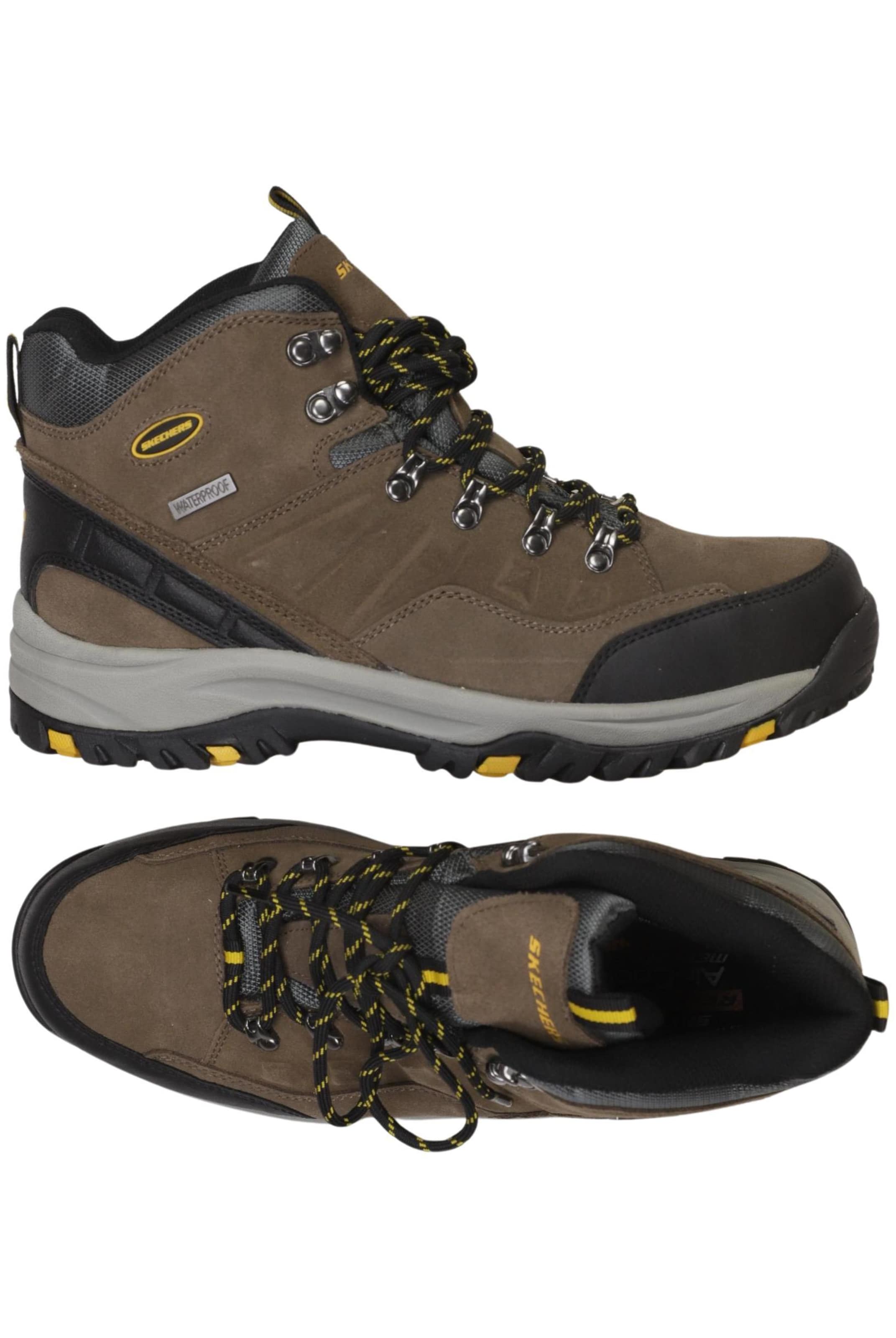 SKECHERS Anke & Mid-Calf Boots in 43 in Brown: front