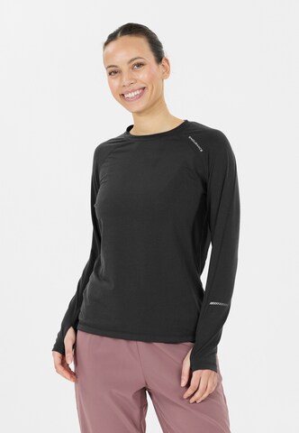 ENDURANCE Performance shirt 'Joan' in Black: front