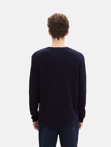 TOM TAILOR DENIM Sweater in Blue