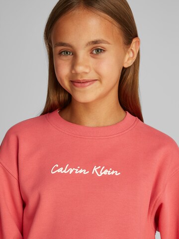 Felpa di Calvin Klein Jeans in rosso