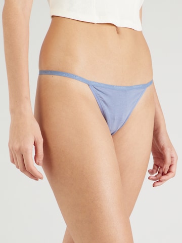 Calvin Klein Underwear String in Blau: predná strana