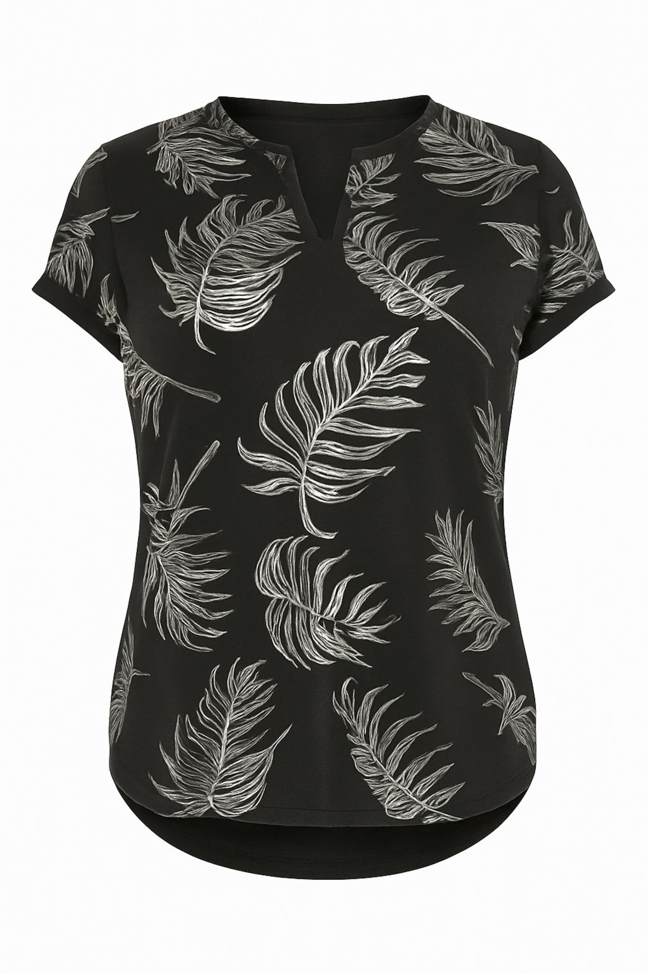 Stil Diva Shirt in Black: front