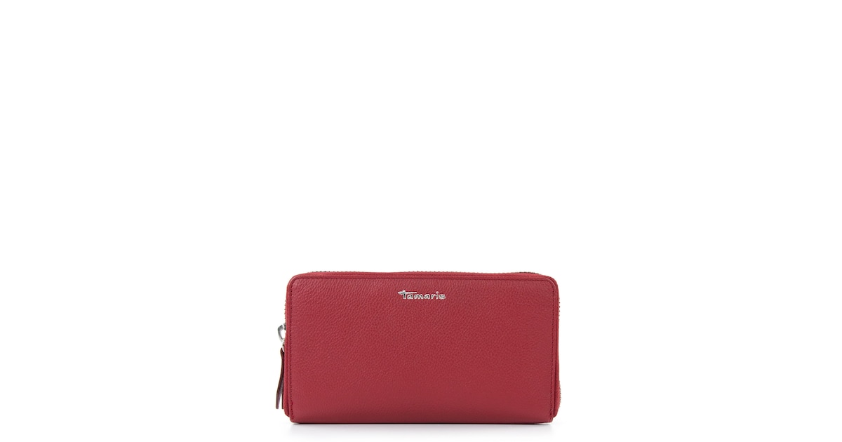 Tamaris Portemonnee 'Amanda' in Rood | ABOUT YOU