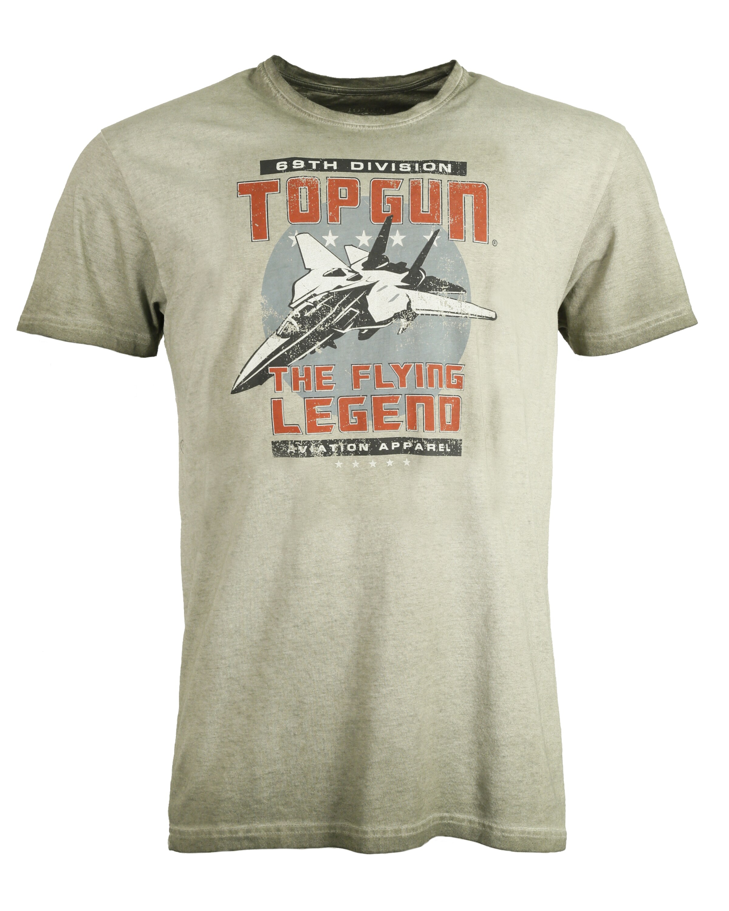 TOP GUN Shirt in Green: front