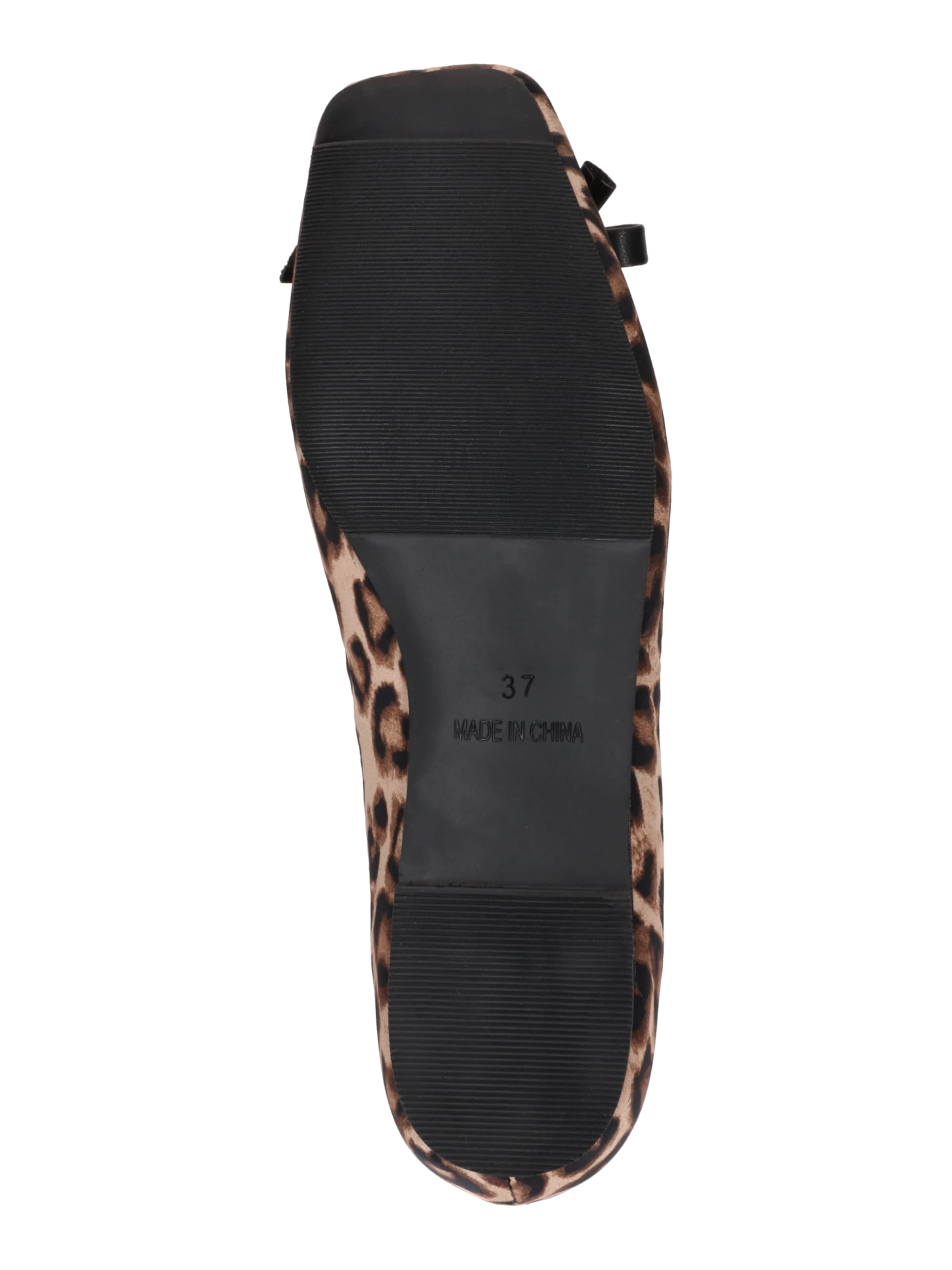 Raid Strap ballerina 'HALO' in Brown