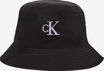 Calvin Klein Jeans Hat in Black: front