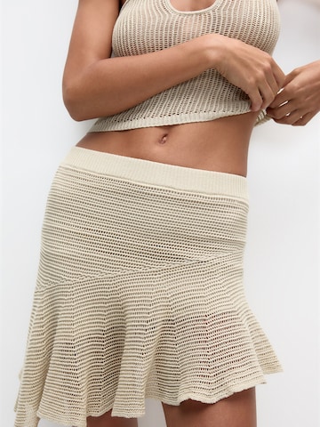 Jupe Pull&Bear en beige