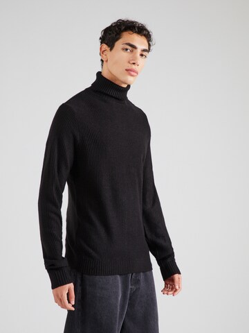 JACK & JONES Sweater 'KYLE' in Black: front