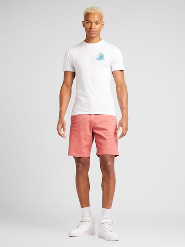 Santa Cruz T-Shirt 'Screaming Wave' in Weiß