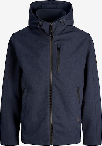 JACK & JONES Tussenjas 'JJEAdam' in Blauw: voorkant