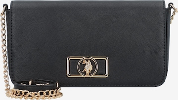 U.S. POLO ASSN. Crossbody Bag in Black: front