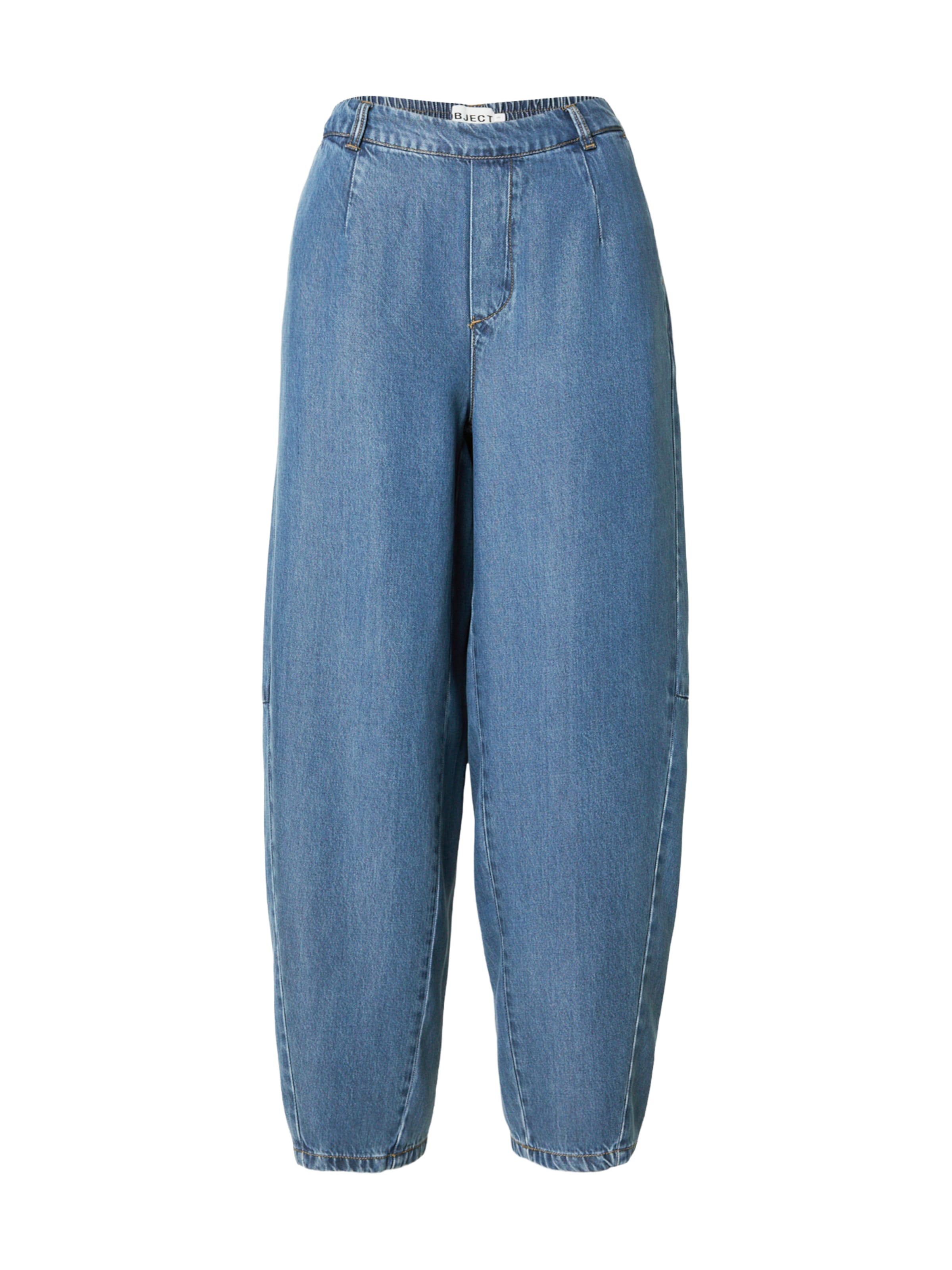 OBJECT Barrel Jeans 'OBJFrame' in Blau: Vorderseite
