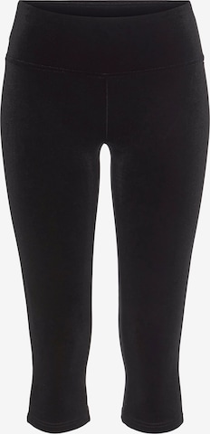 Skinny Pantalon LASCANA en noir : devant