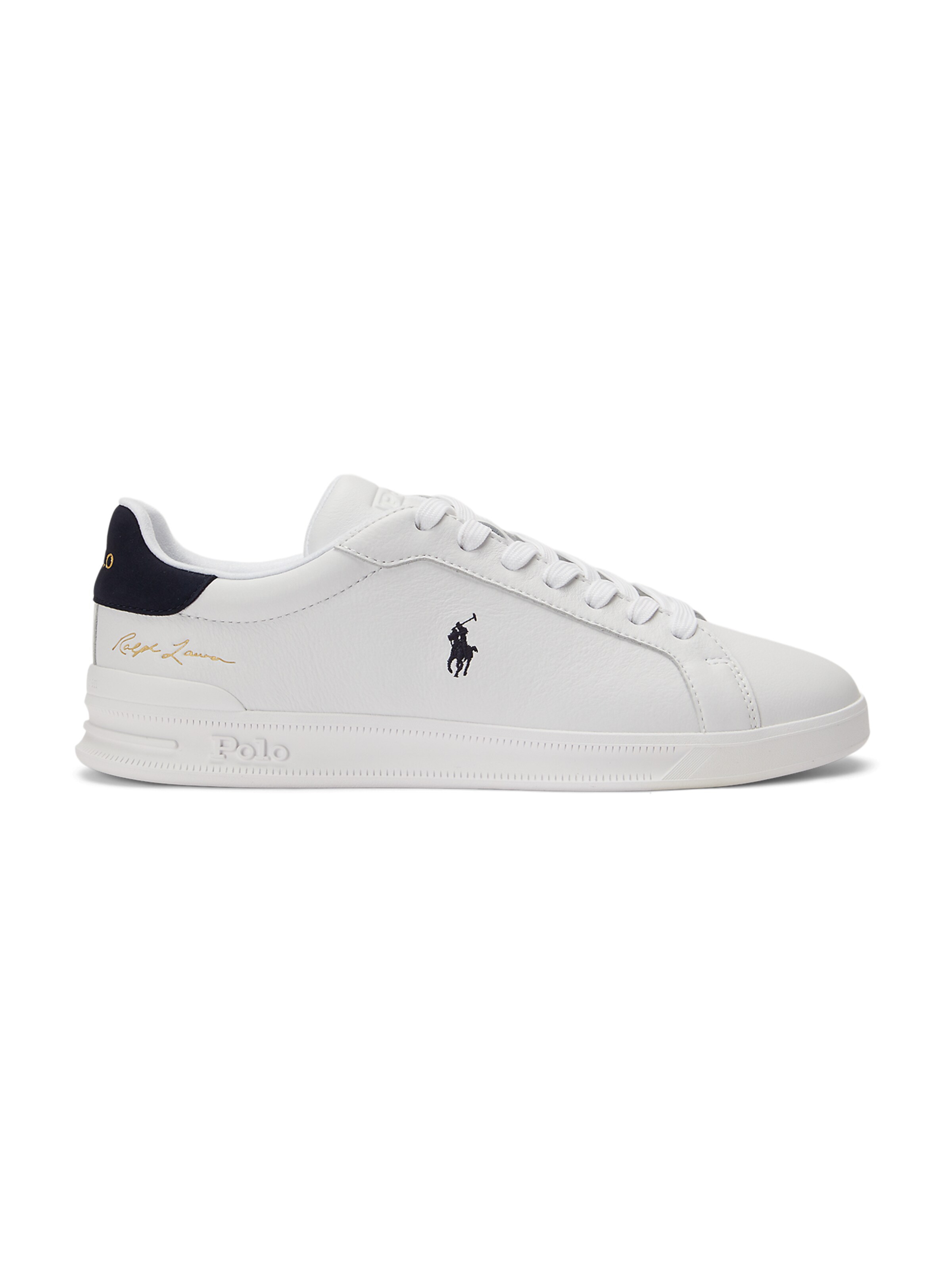 Sneaker low 'HRT CRT II' de la Polo Ralph Lauren pe alb