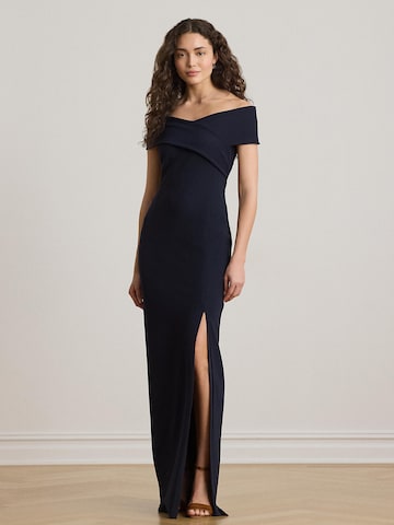 Lauren Ralph Lauren Estélyi ruhák - kék: elől