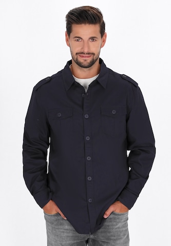 DreiMaster Vintage - Regular Fit Camisa em azul: frente