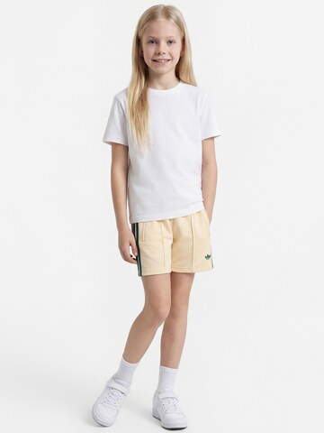 ADIDAS ORIGINALS Regular Trousers 'Firebird' in Beige