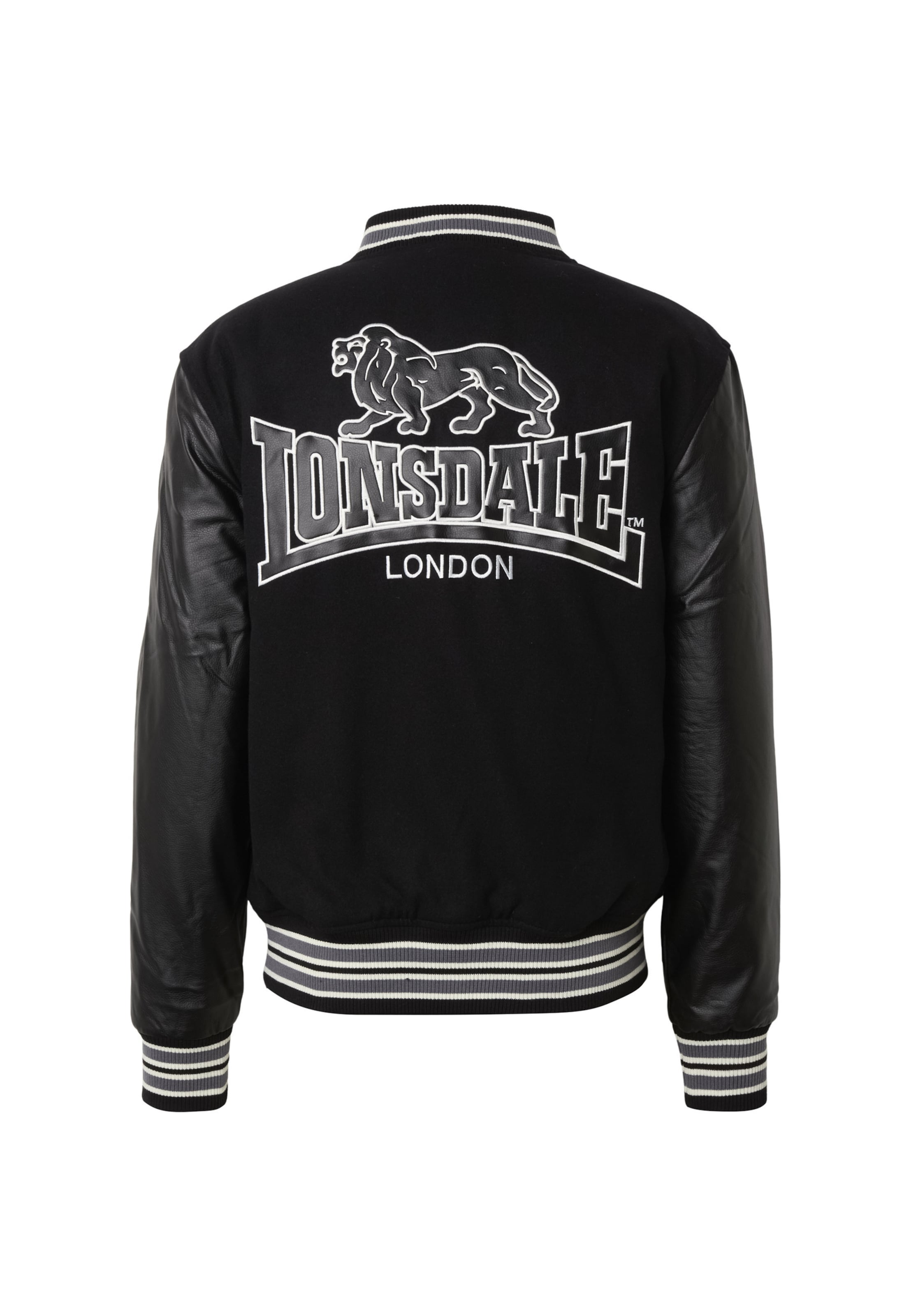 Giacca di mezza stagione 'Oxford' di LONSDALE in nero
