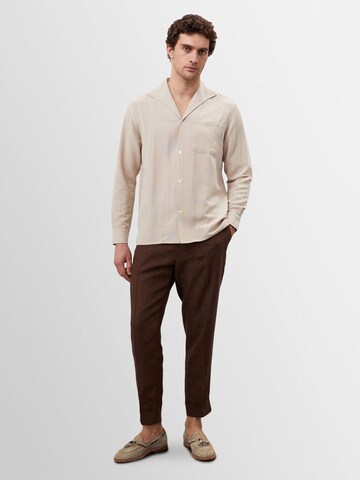 Antioch Comfort Fit Hemd in Beige