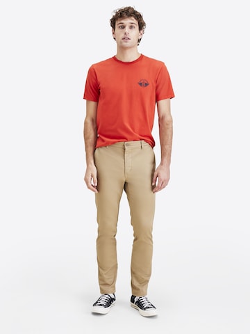 Skinny Pantaloni eleganți de la Dockers pe bej