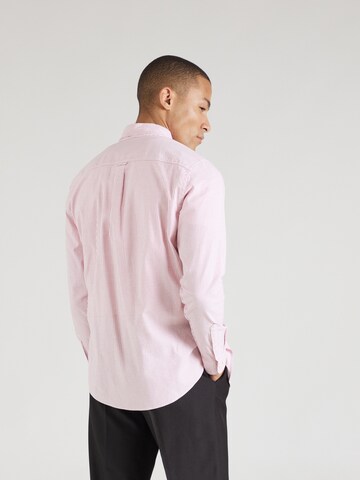 SCOTCH & SODA Regular fit Button Up Shirt 'ESSENTIAL' in Pink