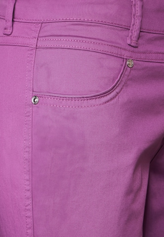 STREET ONE Slim fit Pants in Purple