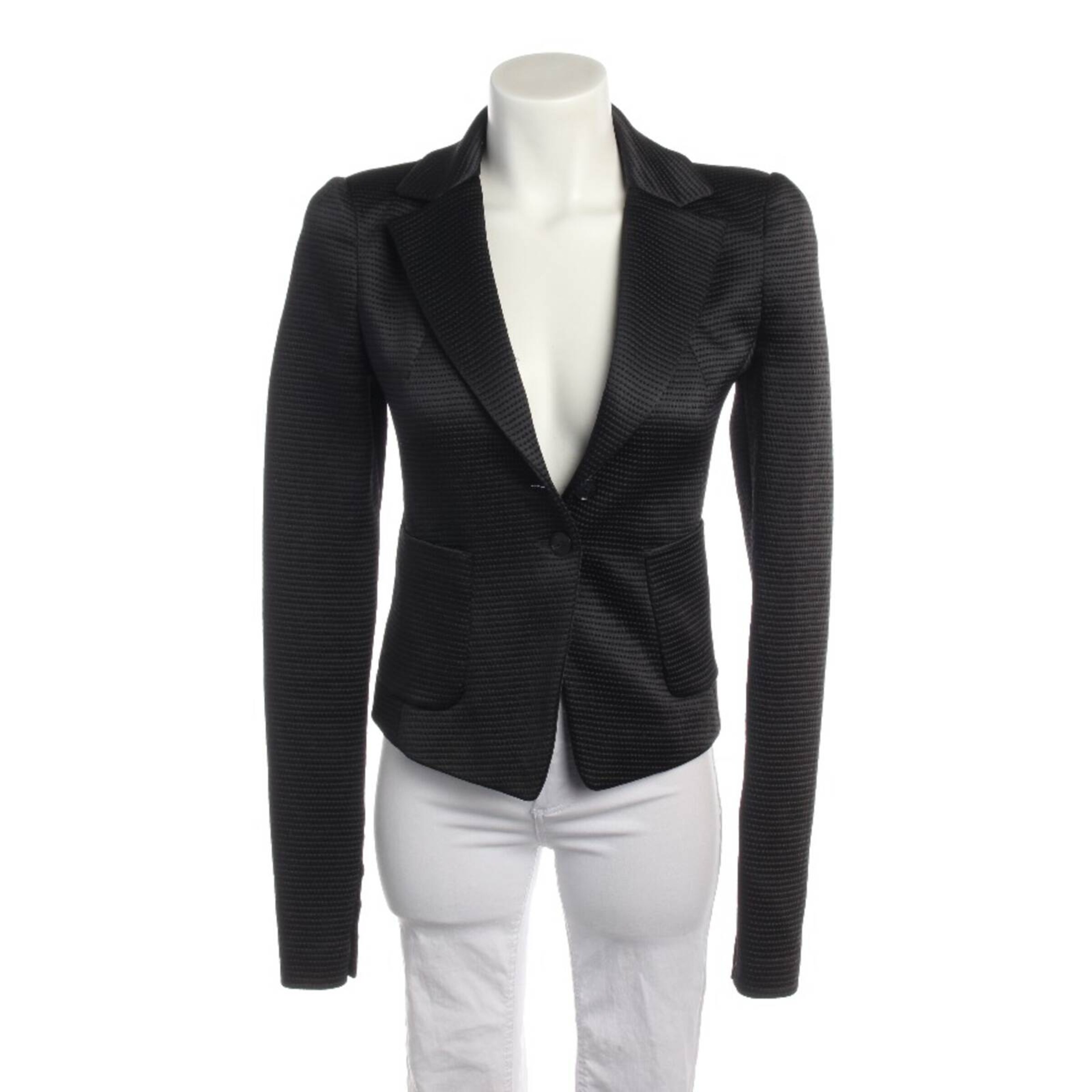 PATRIZIA PEPE Blazer in S in Black: front