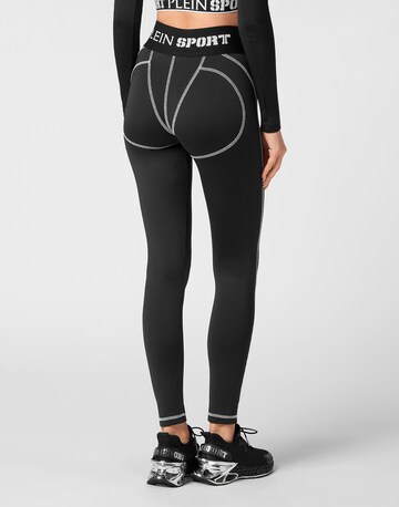 Plein Sport Skinny Leggings in Black