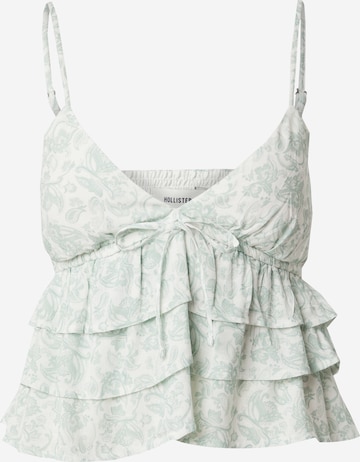 Haut HOLLISTER en vert : devant