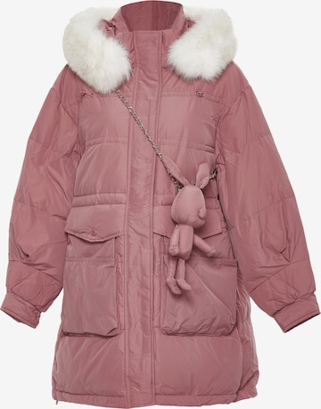 MYMO Zimná bunda - ružová