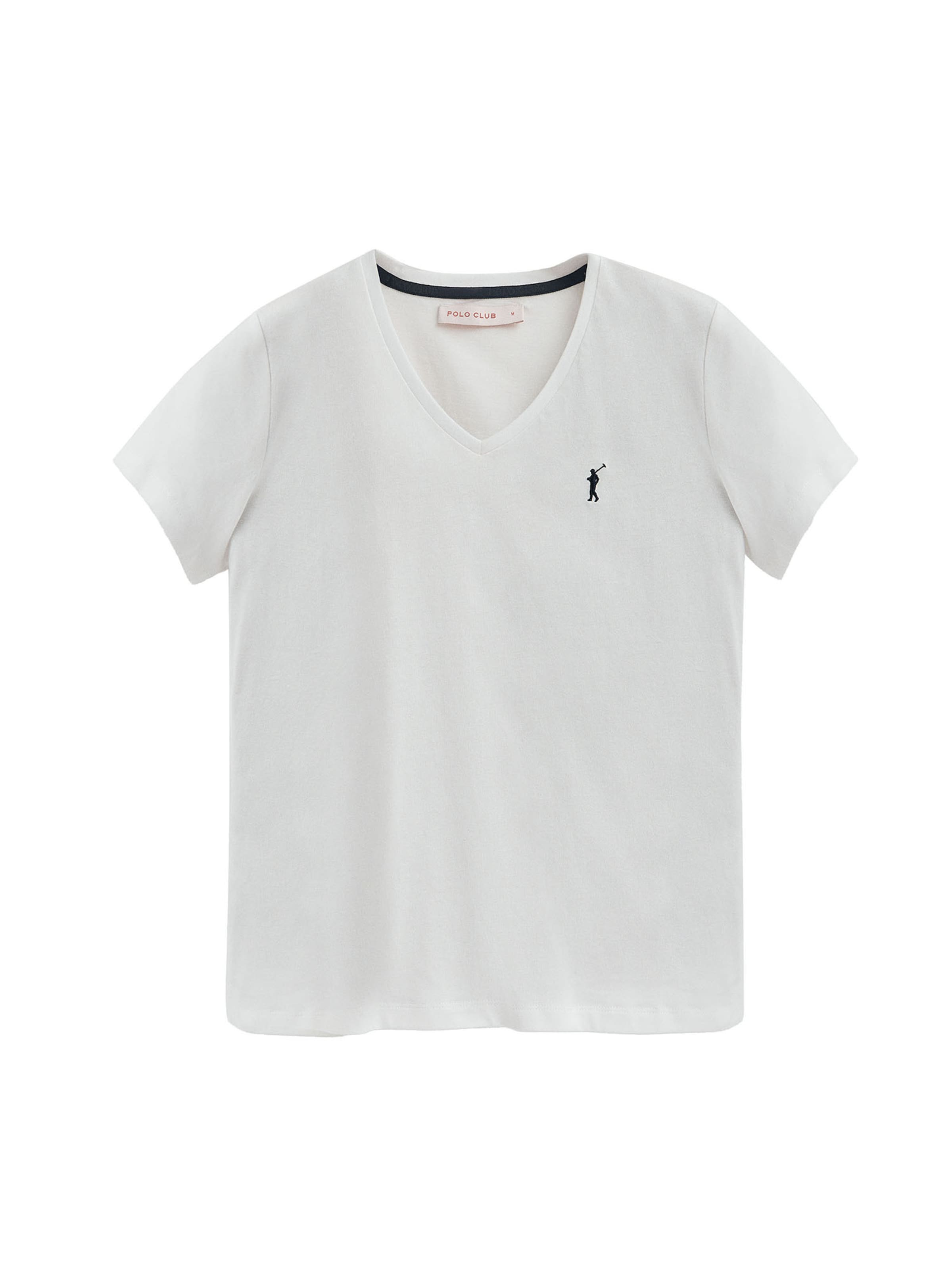 Polo Club T-Shirt in navy / weiß, Produktansicht