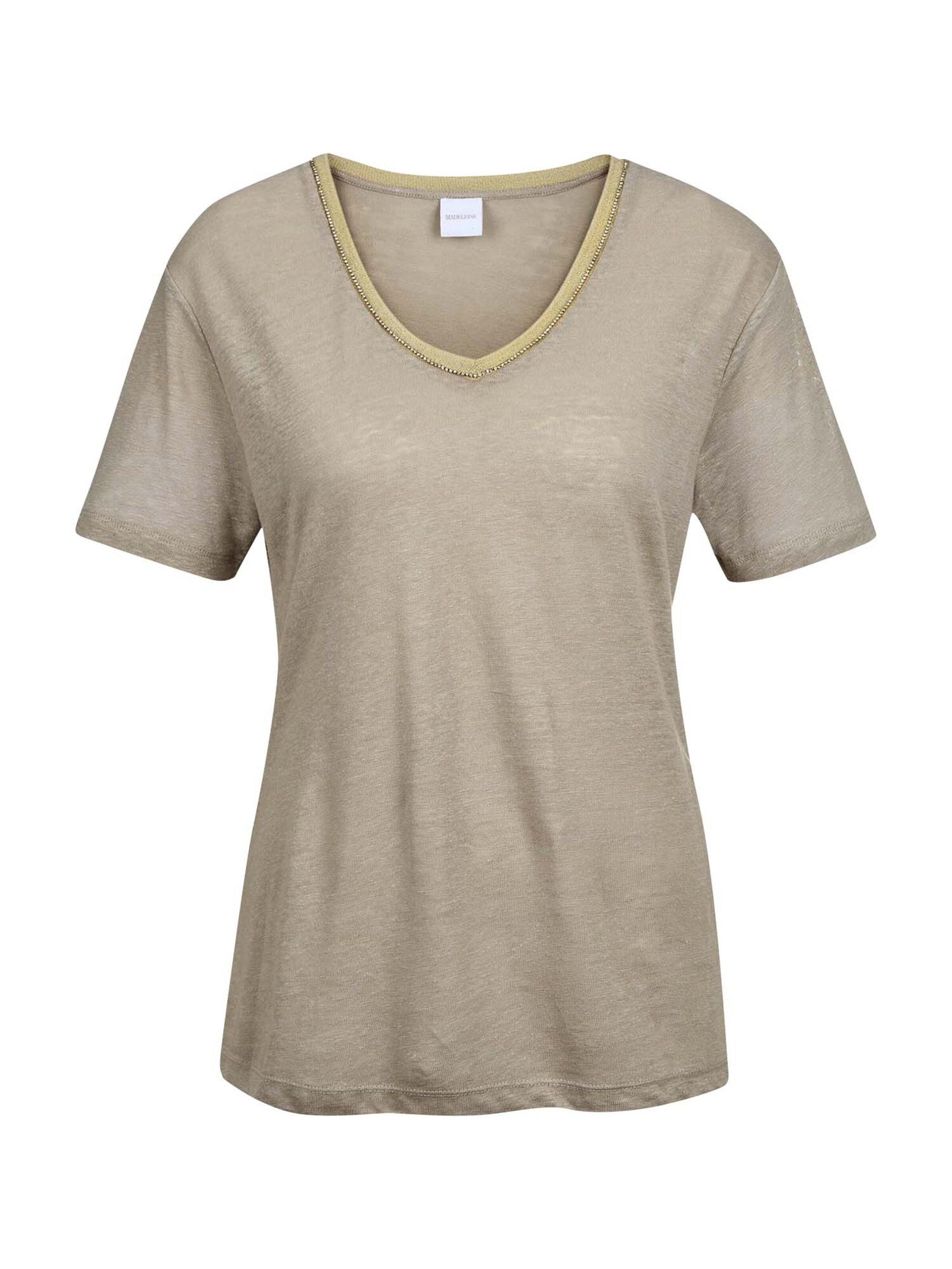 MADELEINE Shirt in Beige: voorkant